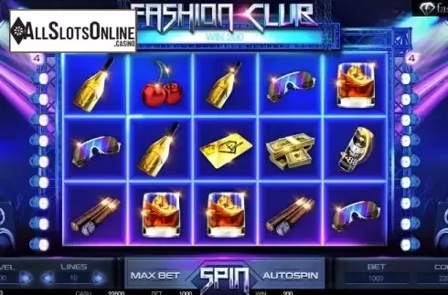 Win screen 3. Fashion Club from BetConstruct