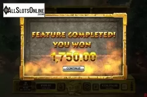 Free Spins Win. Fire Dragon from RTG