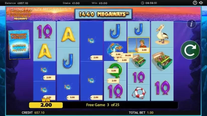 Fishin’ Frenzy Megaways slot screenshot 7