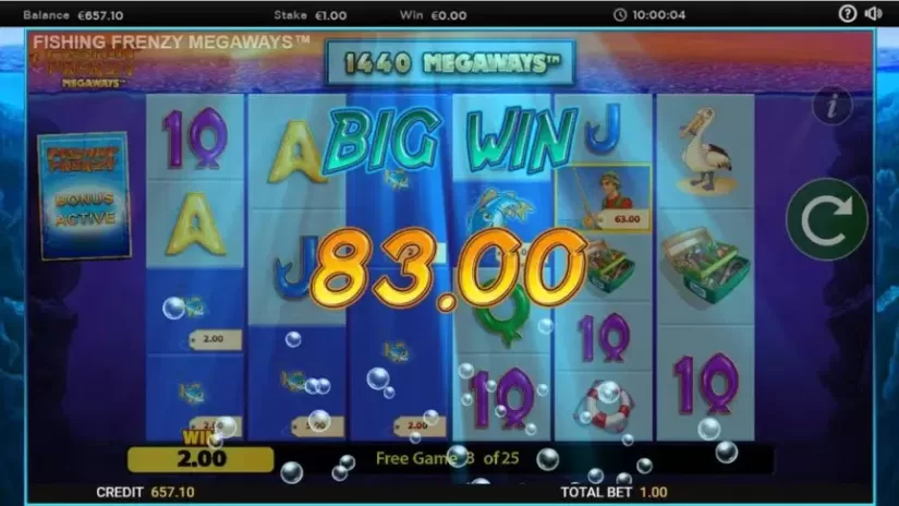 Fishin’ Frenzy Megaways slot screenshot 8