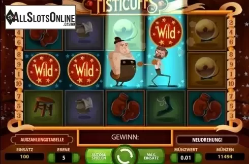 Screen5. Fisticuffs from NetEnt