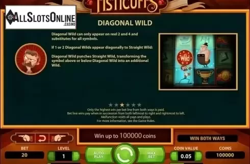 Screen8. Fisticuffs from NetEnt