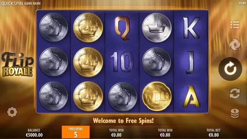 Flip Royale slot screenshot 6