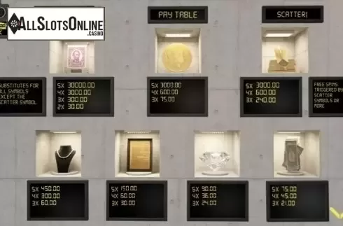 Screen2. Fort Knox from Booming Games