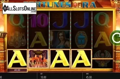 Wild win screen. Fortunes of Ra (Blueprint) from Blueprint