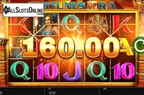 Win screen 2. Fortunes of Ra (Blueprint) from Blueprint