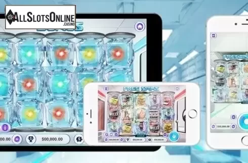 Game Workflow Mobil screen. Freezing Spins from Spieldev