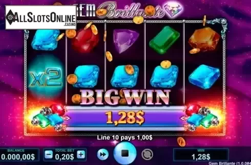 Big Win screen