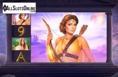 Reel Screen 1. Goddesses of Riches from High 5 Games