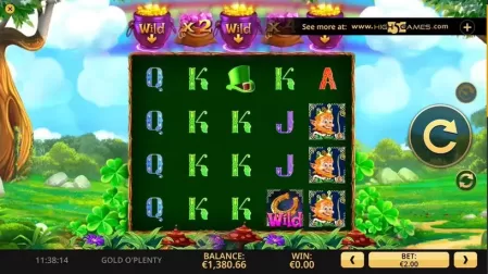 Gold O'Plenty slot screenshot 1