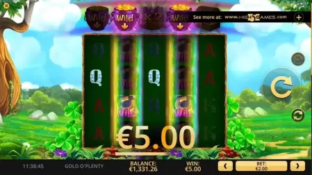 Gold O'Plenty slot screenshot 3
