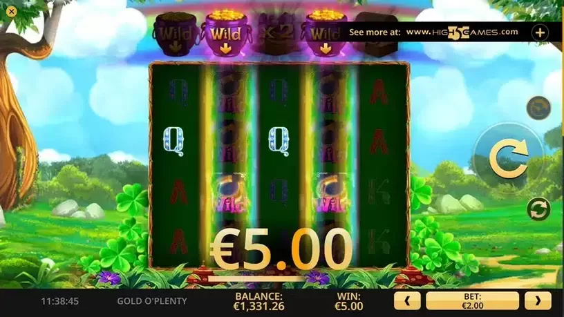 Gold O'Plenty slot screenshot 3