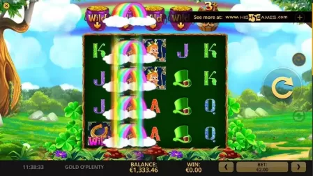 Gold O'Plenty slot screenshot 2