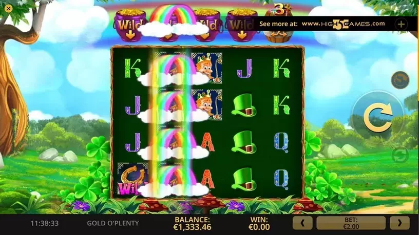 Gold O'Plenty slot screenshot 2