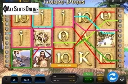 Win screen 4. Golden Dunes from Oryx