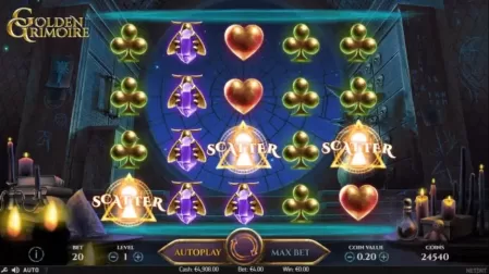Golden Grimoire slot screenshot 5