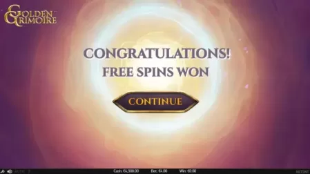 Golden Grimoire slot screenshot 6