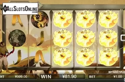 Win screen 2. Houyis Legend from Iconic Gaming