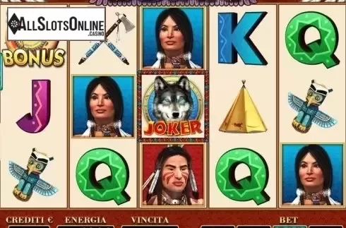 Reel Screen. Indiani from Octavian Gaming