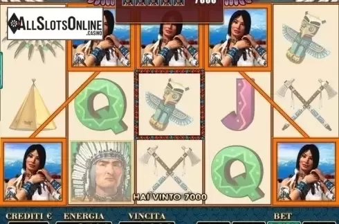 Reel Screen. Indiani from Octavian Gaming