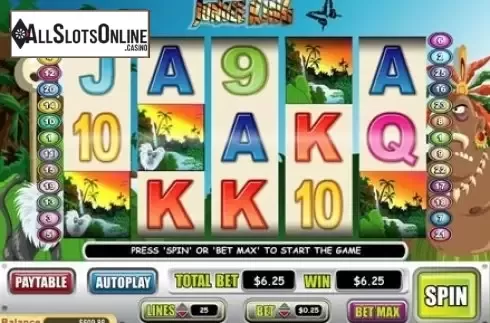 Win Screen . Jungle King (Wager Gaming) from Wager Gaming
