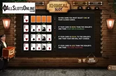 Risk. Khinkal Slot from Betsense