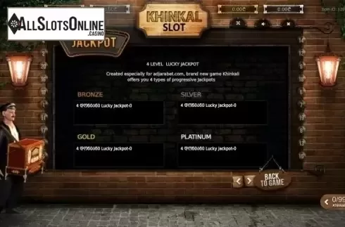 Jackpot. Khinkal Slot from Betsense