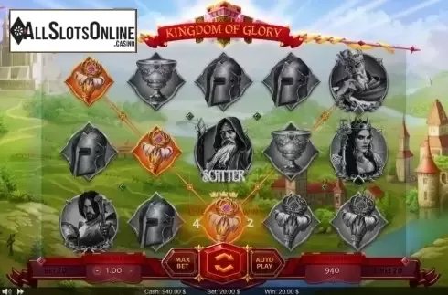 Win Screen 1. Kingdom of Glory from Thunderspin