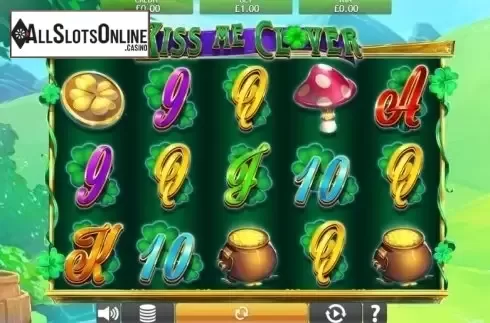 Reel Screen. Kiss me Clover Jackpot from Eyecon