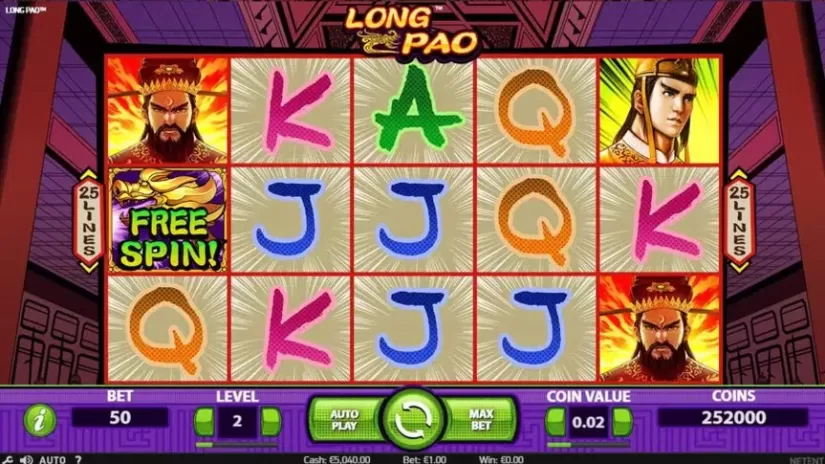 Long Pao slot screenshot 1