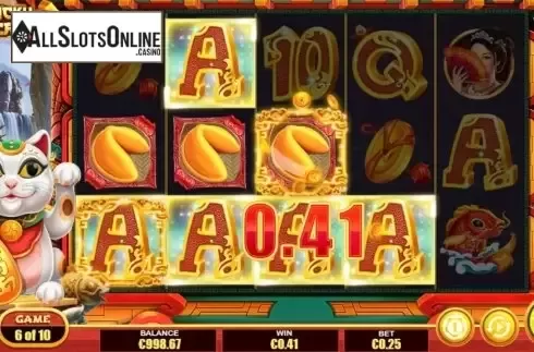 Win Screen. Lucky Cat (Pirates Gold Studios) from Pirates Gold Studios