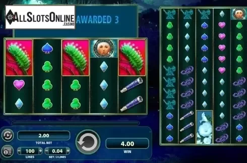 Freespins win. Lunaris from WMS