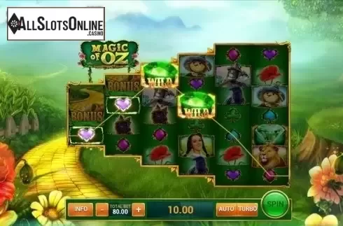 Win Screen 2. Magic of Oz (GamesOS) from GamesOS