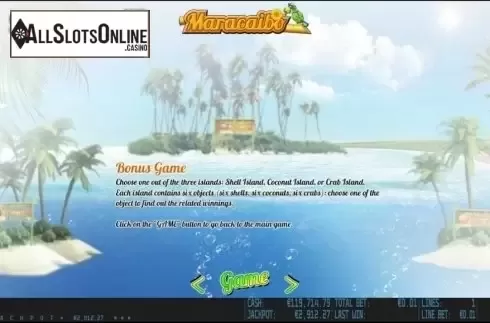 Paytable 3. Maracaibo HD from World Match