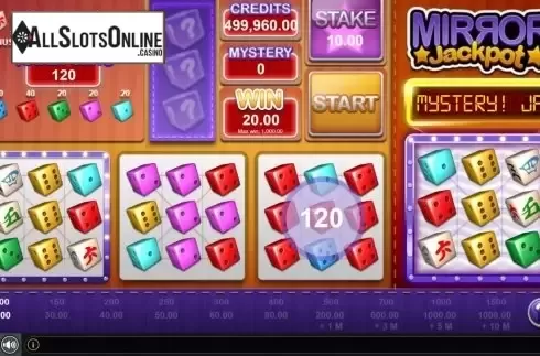 Win Screen 2. Mirror Jackpot from GAMING1