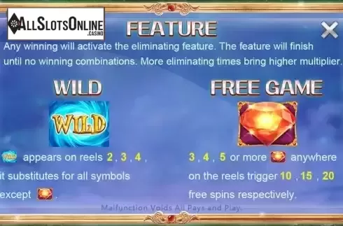 Special symbols screen