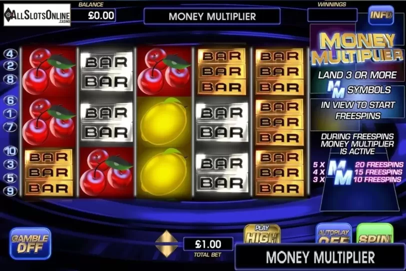 Reel Screen. Money Multiplier (CR Games) from CR Games