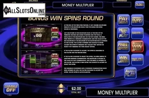 Bonus Round 2. Money Multiplier (CR Games) from CR Games