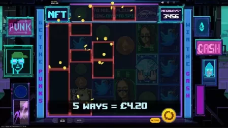 NFT Megaways slot screenshot 3