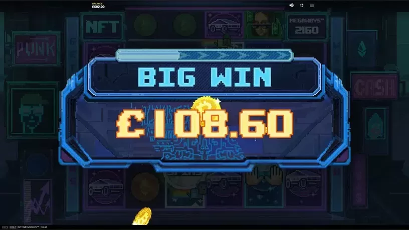 NFT Megaways slot screenshot 6