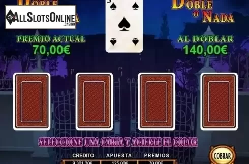 Double Up screen. Perfect Crime from R. Franco