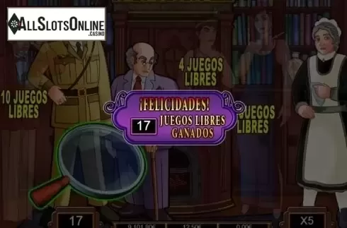 Intro Game screen. Perfect Crime from R. Franco