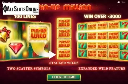 Intro screen