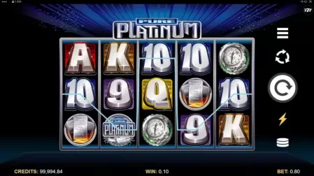Pure Platinum slot screenshot 3