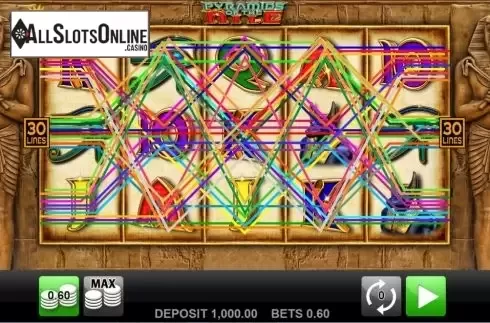 Reel Screen. Pyramids of the Nile from edict