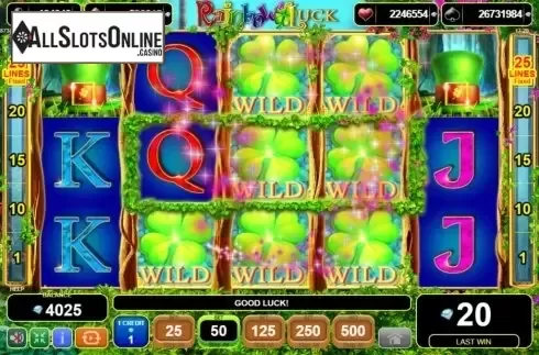 Additional Wilds. Rainbow Luck from EGT