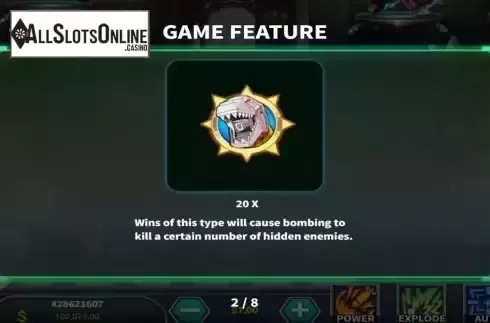 Game Features screen 2