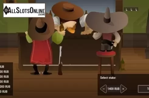 Reels screen. Saloon from SuperlottoTV