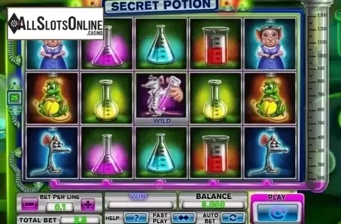 Screen8. Secret Potion from Spinomenal