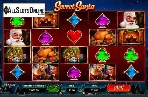 Screen6. Secret Santa from Microgaming